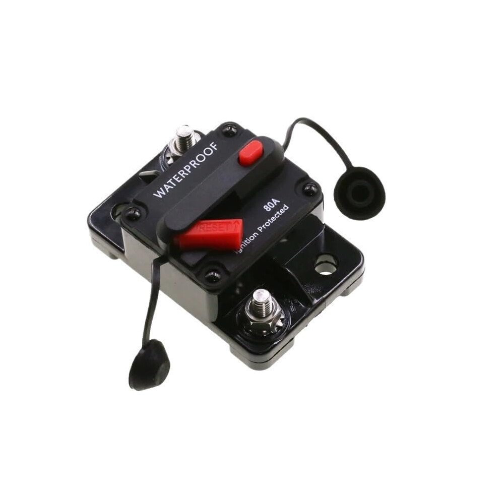 1248V Waterproof Dc Circuit Breaker 60A Resettable Fuse For Car Boat Rv Marine Use 9073542257042