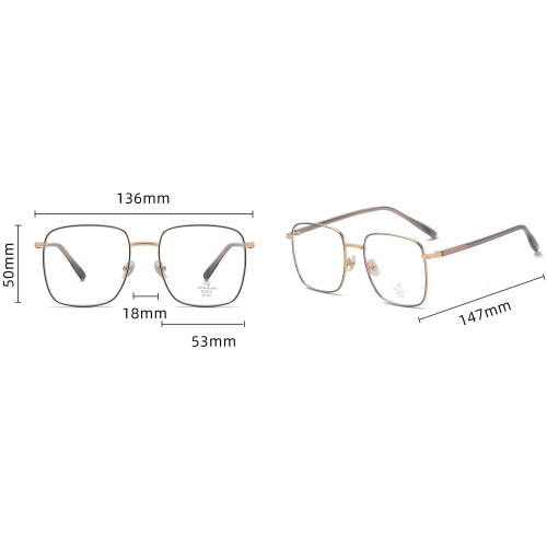 Blue Light Blocking Reading Glasses +150 Sandsilver Oversized Square Frame for Computer Eye Strain Relief 2