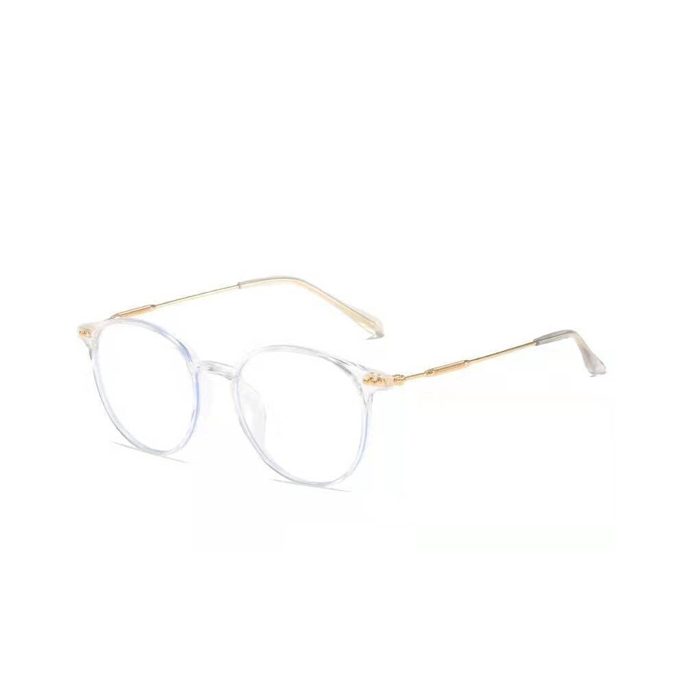 Blue/Light Blocking Reading Glasses For Men And Women, Transparent Ultra Frame With Clear Vision Lenses +0.00