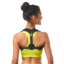 Adjustable Posture Corrector for Women and Men, Discreet Back Brace for Upper Back Support and Alignment (25'53')