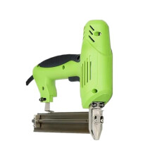 F30 220V Electric Nail Gun 2000W for Woodworking Furniture Trim, Powerful Fast Shooting Tool