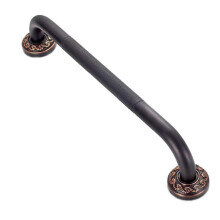 50cm Copper Bathroom Grab Bar NonSlip Safety Rail for Elderly and Disabled, Toilet and Bathtub Use