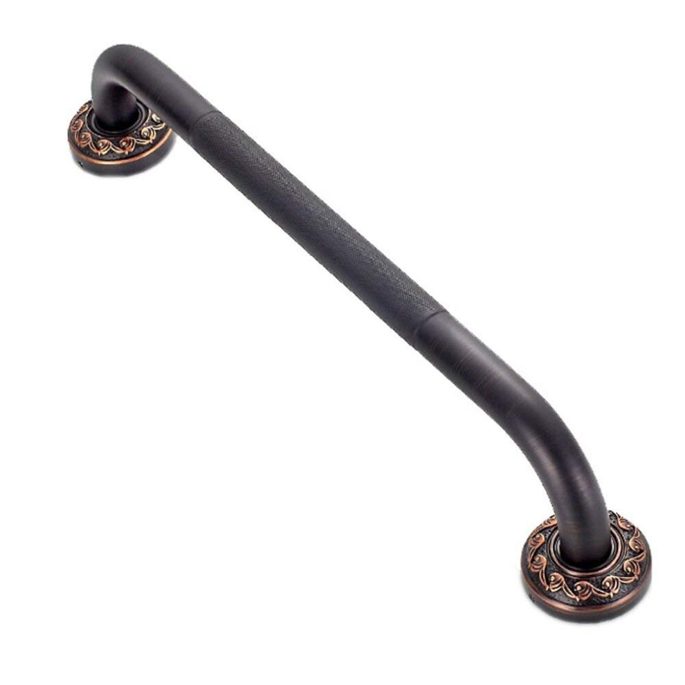 50cm Copper Bathroom Grab Bar NonSlip Safety Rail for Elderly and Disabled, Toilet and Bathtub Use
