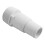 Slangeadapter til poolfilterpumpe 1 1/4"-1 1/2" gevind 1,5" fitting 2