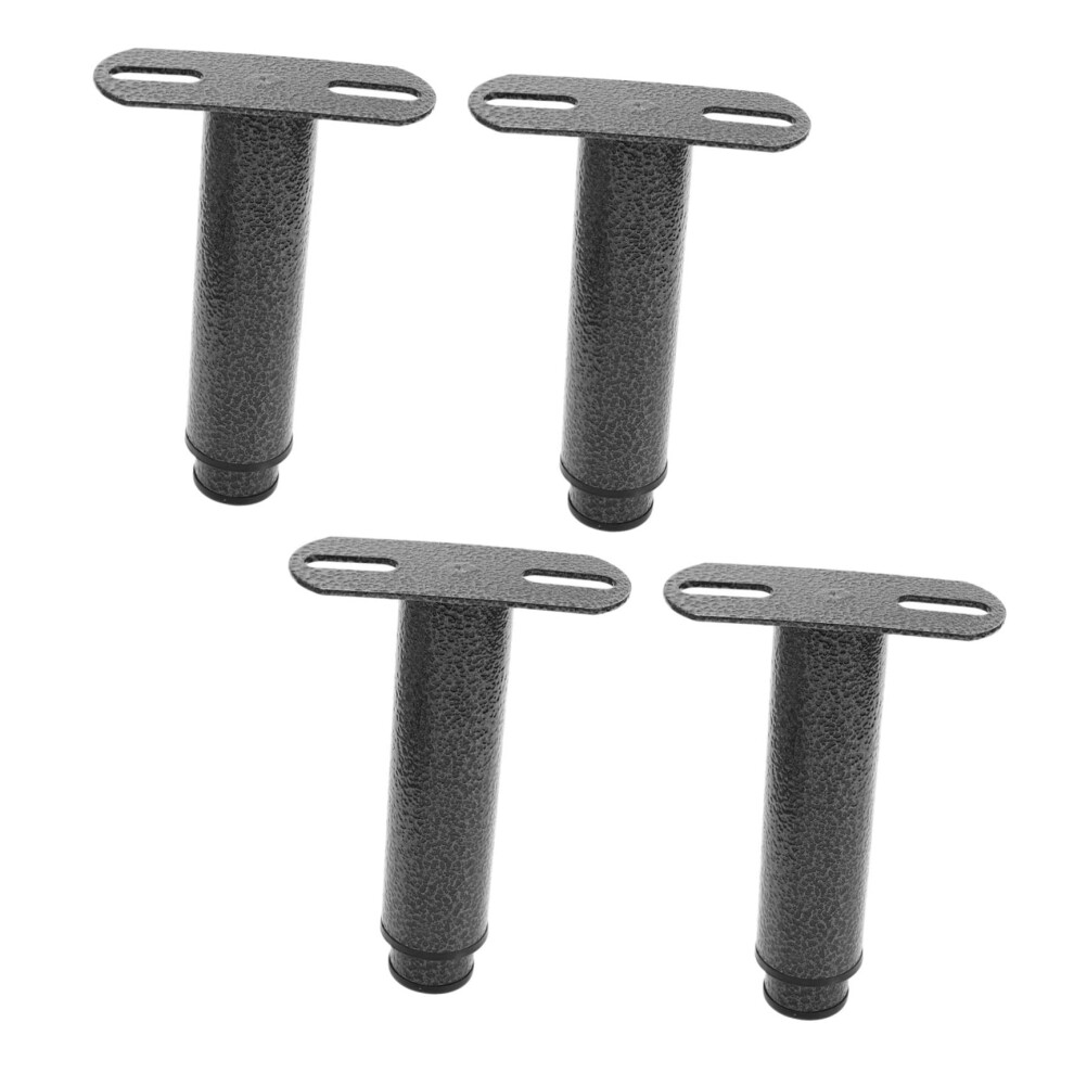 4Pcs Adjustable Furniture Legs Tshaped Metal Support Feet For Sofa Bed Table Cabinet, Height Adjustable And Stable 9310869649564