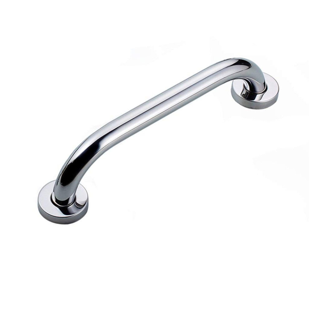 Bathroom Grab Bar 35cm AntiSlip Shower Safety Handrail for Elderly with Dual Mounting Design