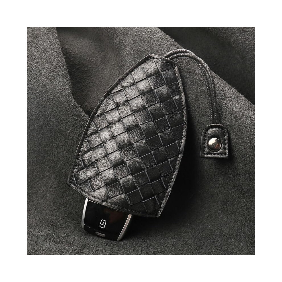 Leather Key Fob Cover For Porsche 911 997 Carrera Gts 3.8, Durable Full Protection Car Key Case 9073542257752