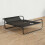 PawHut Cama Elevada Perros Negro 91 x 69 x 29 cm 3