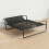 PawHut Cama Elevada Perros Negro 106 x 81 x 33 cm 6