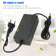 9V-3A DC-Adapter 12  6  3,5 cm Schwarz 5,5  2,1/2,5 mm