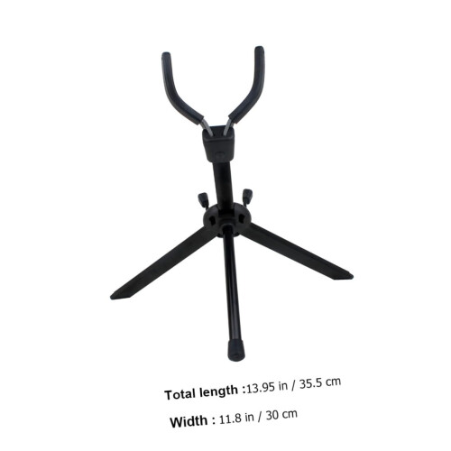Foldable Alto Saxophone Stand for Stable Support, SpaceSaving Storage and Quick Setup Display 1