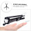 Foldable Alto Saxophone Stand for Stable Support, SpaceSaving Storage and Quick Setup Display 5