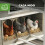 PawHut Gallinero Gris 347 x 160 x 150 cm 4