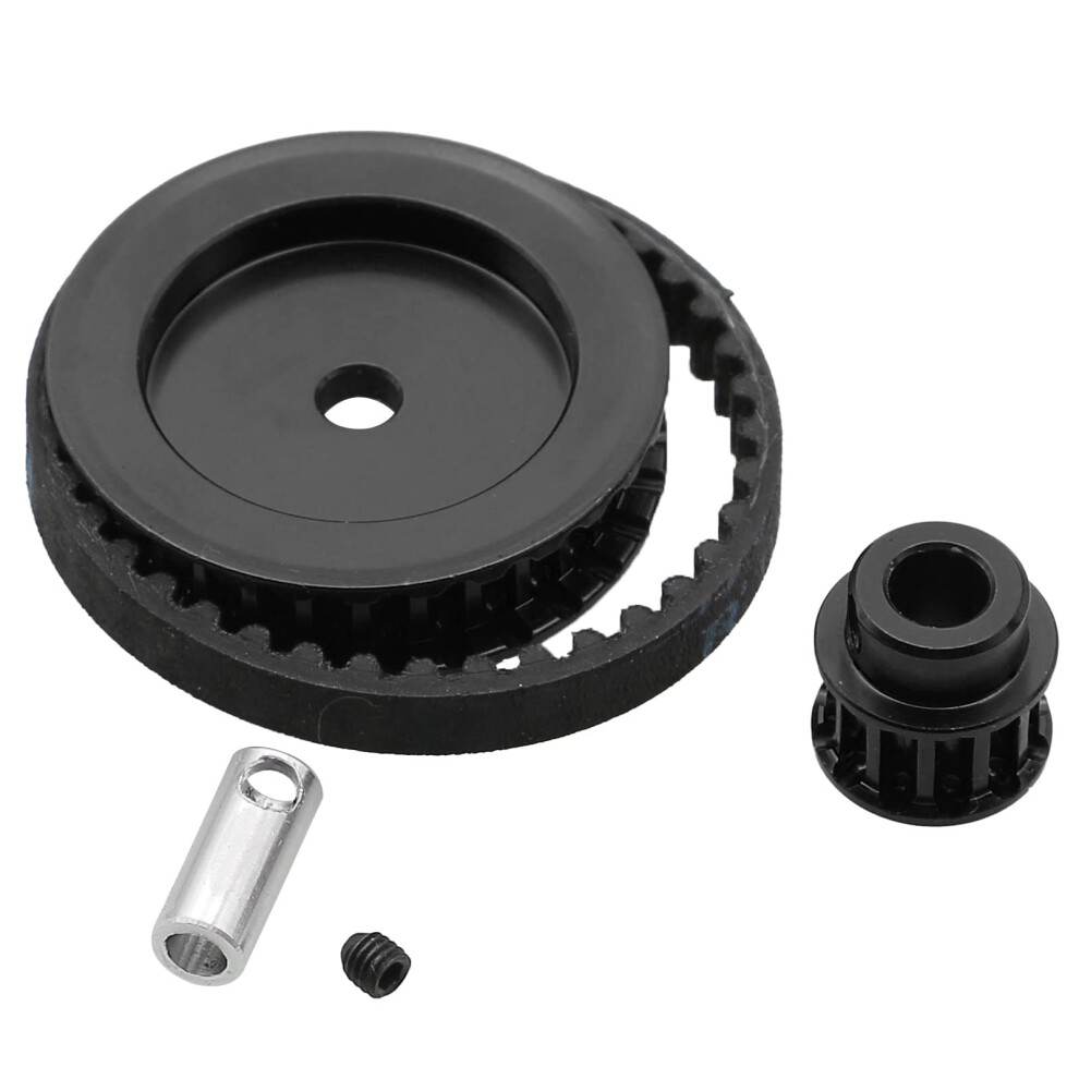 Rc Crawler Metal Gears 12T 30T Belt Drive Transmission Set For Traxxas Trx4 Trx6 Durable Upgrade Black 9330225642152
