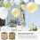 2Rolls Chic DIY Emulerad Lövrottande Dekor Lövrep Scenlayout 5