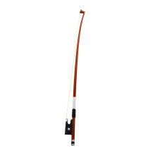 Brazilian Wood Violin Bow with Natural Horsehair Grip for Beginners, Balanced Play Control