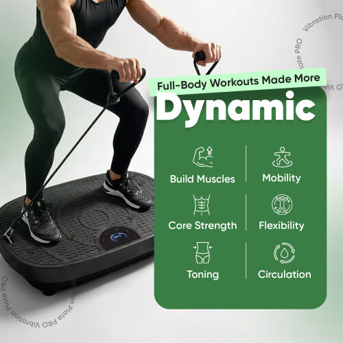 WeightWorld Vibration Plate Exercise Machine Pro 1