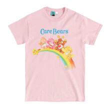 Care Bears Unisex Adult Rainbow T-Shirt