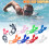 Swimming Earplugs Soft Silicone Wired 2 pcs 2