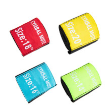 4pcs Cymbal Mute Pads Set for Drum Practice Noise Reduction Durable Easy Install Silencers