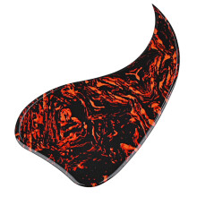 Self Adhesive Acoustic Guitar Pickguard Scratch Resistant Folk Guitar Plate with Professional Impact Protection