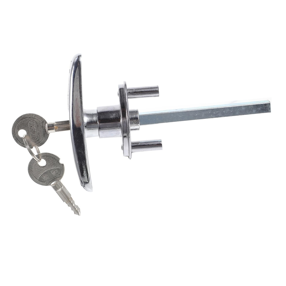 Garage Door T Handle Lock With Keys, Durable Metal, Keyed Emergency Release, Easy Installation 9310869650508