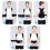 Posture Corrector Upper Back Brace, Magnetic Back Support Adjustable Humpback Posture Corrective 5