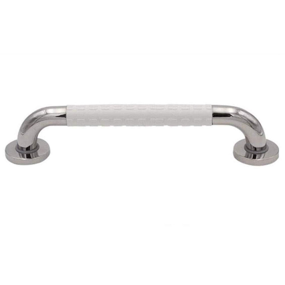 Yellow Bathroom Grab Bar 68Cm Wall Mounted Safety Handrail With Textured Antislip Grip For Elderly