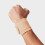 Graue Handgelenkstütze Beige 2