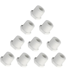 RV Water Heater Drain Plug 1/2 Inch PVC for Camper and Atwood, Corrosion Resistant 10 Pack