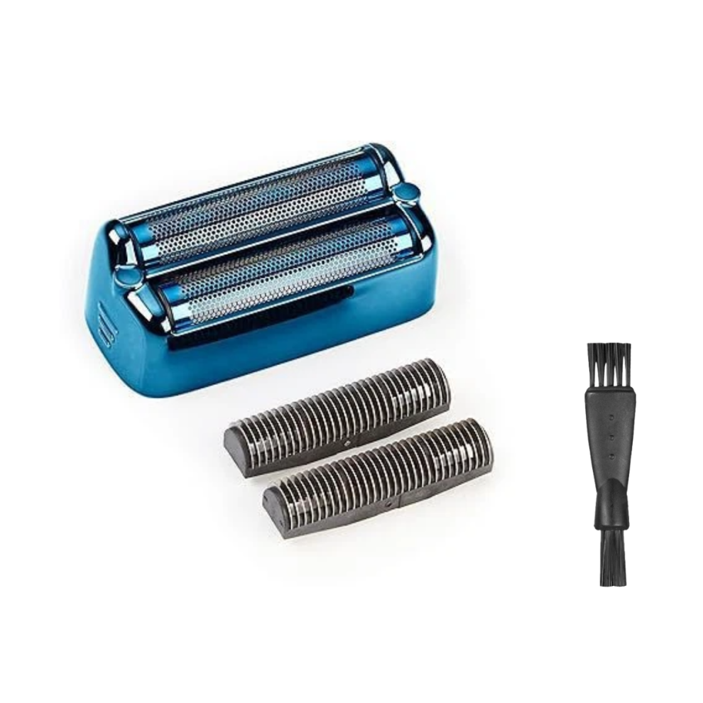 Blue Compatible Shaver Head Compatible Babylisspro Fxone Goldfx Dual Foil Shaver Accessory (Blue)