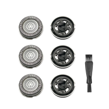 Two Shaver Heads And Blades Compatible Philips S3000 / S1102 / S2305 / S4303 / S3206 Sh30 Shaver Models Are  3pcs SH30