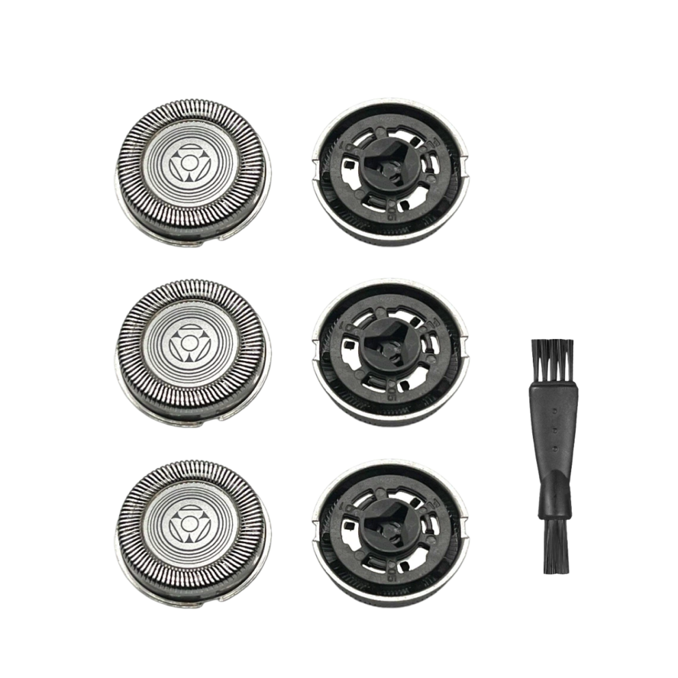 Two Shaver Heads And Blades Compatible Philips S3000 / S1102 / S2305 / S4303 / S3206 Sh30 Shaver Models Are  3pcs SH30
