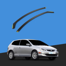 HONDA Civic Type R MK7 20012005 EP2 EP3 3 Door Hatchback Wind Deflectors 2pc