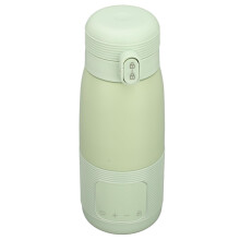 Portable Milk Warmer with Digital Temperature Control, Fast Charging Stainless Steel Travel Milk Warmer Light Green