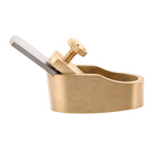 Mini Brass Thumb Plane for Violin Making Tools, Precision Control, Durable Brass Construction
