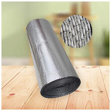 Reflective Insulation Roll Aluminum Foil Bubble Thermal Radiant Barrier for Walls Roof Attic 1x10m