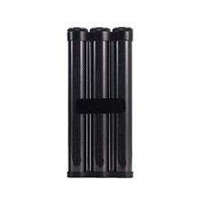Carbon Fiber Storage Box Lightweight Cosmetic Organizer Black Desktop Multiuse Design