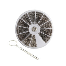 Repair Kit Eyeglasses Accessories Watch Screw Home Repairing Set 600pcs Screws 53g Screwdriver