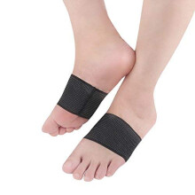 Plantar Fasciitis Support Foot Compression Sleeve with Targeted Arch Stabilizing Fit and Heel Cushioning (1 Pair)