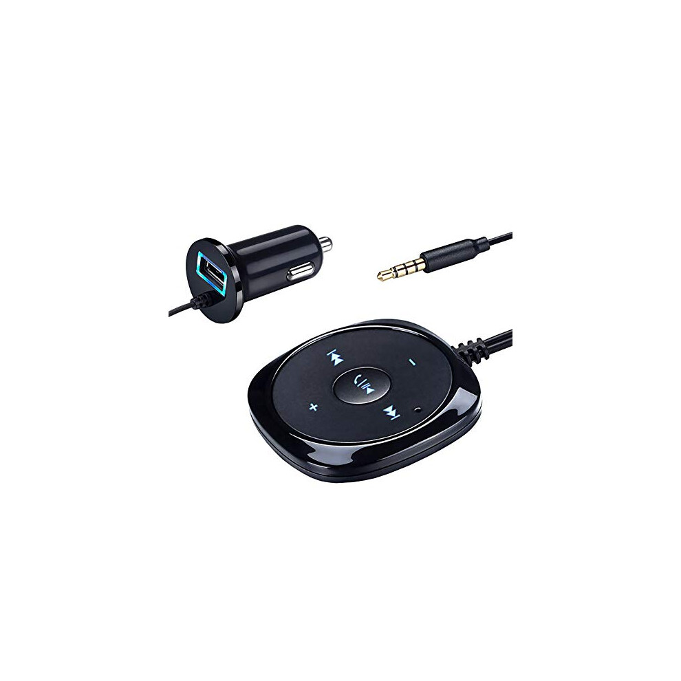 Bluetooth Fm Transmitter For Car, Wireless Audio Receiver With 3.5Mm Aux And Usb Fast Charging, Hands Calling 9073542261766