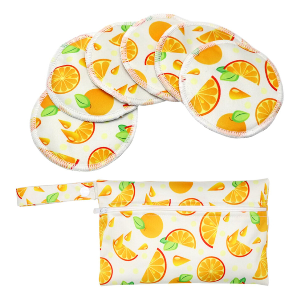 Leakproof Nursing Pads with Portable Diaper Organiser Nanny Bag for Breastfeeding Moms Comfort