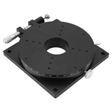 160mm Aluminum Alloy Manual Rotation Stage RS60L – Precision Rotary Table with 360 Fine Adjustment for Optical Alignment