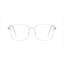 Blue Light Blocking Reading Glasses +100 Anti Glare TR Frame Square Clear Lens Computer Readers