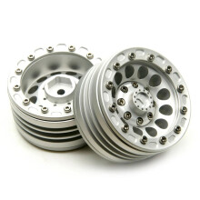 1.9' Beadlock Wheel Rims for 1/10 RC Crawler Car Axial SCX10 TRX4 Wraith D90 D110 2pcs Set