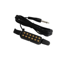 Acoustic Guitar Pickup with Easy Soundhole Installation for Classical Guitars, Clear Natural Tone