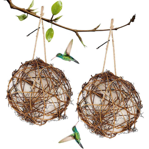 Hummingbird Nesting Material Kit Natural Cotton Balls with 2
