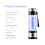 Hydrogengenerator Vannkoppfilter Ionisatorprodusent Hydrogen-vann 2