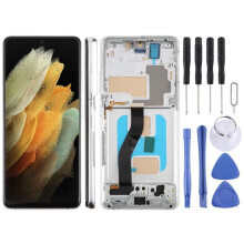 Pour Samsung Galaxy S21 Ultra SM-G998B 6,66 pouces TFT LCD avec cadre