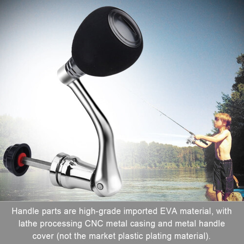WALFRONT spinning reel replacement power handle metal 2